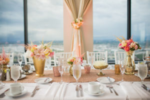 Royalty-free Elegant Wedding Reception table decor
