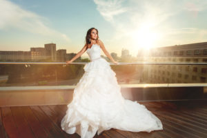 wedding dress white vera wang