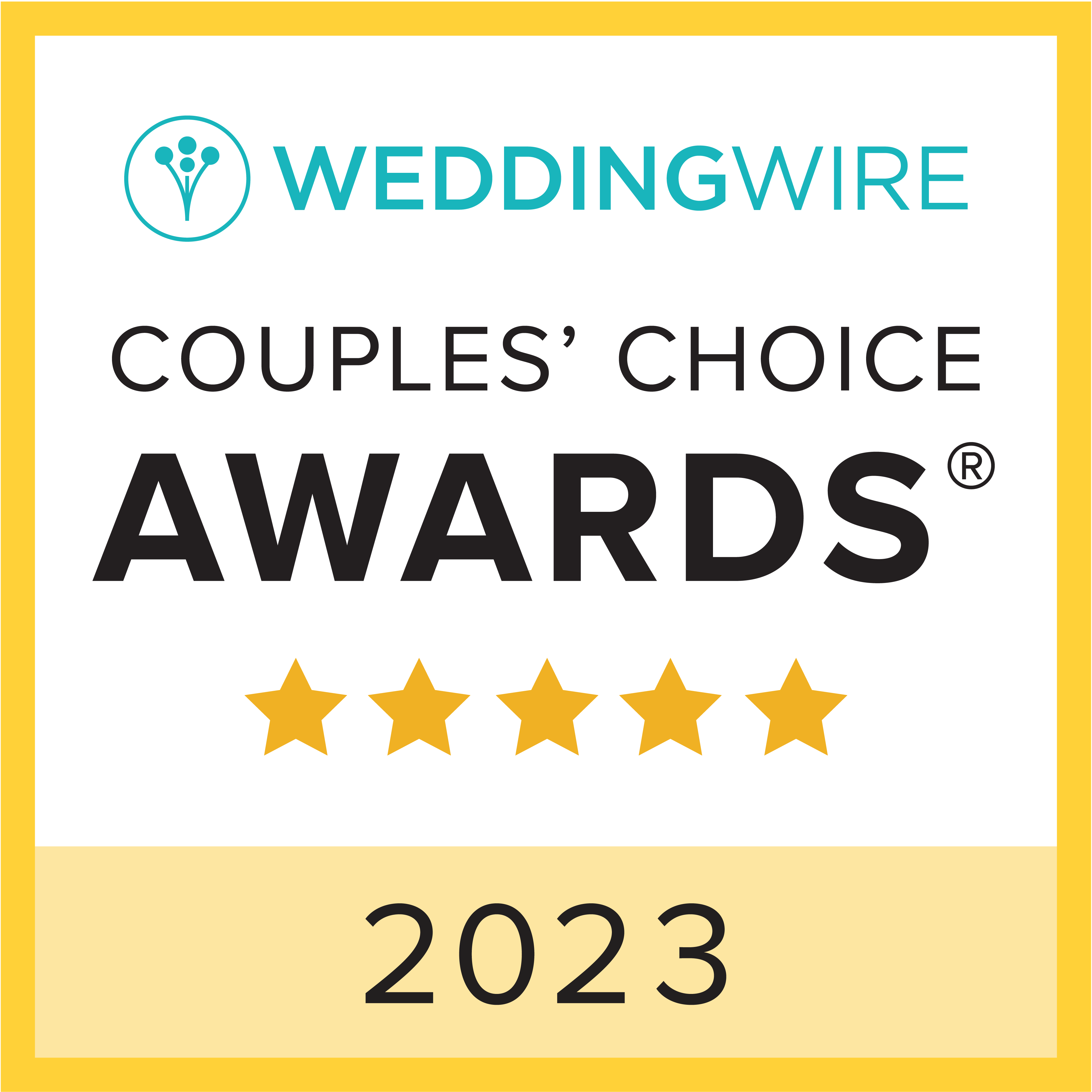 Weddingwire couples choice awards 2022